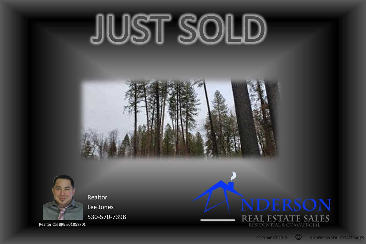 ChicoARES's tweet photo. Congratulations Lee Jones Selling a Lot off Forest Service Road in Paradise! Great Job Lee!! https://t.co/6zEt0hcKLs