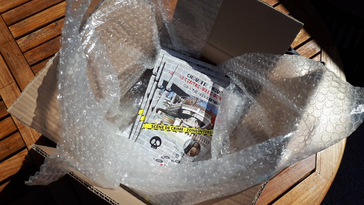 📣 Fin de la rupture de stock !!! La nouvelle commande est arrivée !!! Retrouvez désormais #ChouetteEnquête21 aussi chez <a href="/VisitDijon/">Destination Dijon</a> et chez <a href="/GibertJoseph/">Gibert Joseph</a> au centre-ville de #Dijon 😉