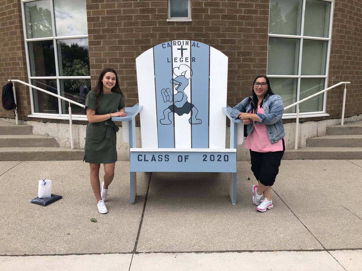 mmezullo's tweet photo. Congratulations @CardinalLegerSS grads!! @StJoachimDPCDSB first set of  French immersion Gr 12 graduates. @DPCDSBSchools https://t.co/rxnBnZ2jfj