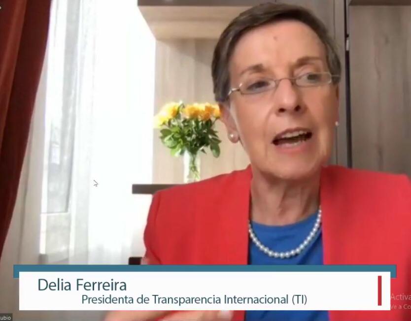 Revistazo's tweet photo. Delia Ferreira: "Lo que más me ha llamado la atención es esa orden de 'no compre' y dos días después aparece firmada la orden de compra."

#TransparenciaSalvaVidas #DóndeEstáElDinero https://t.co/TSDyRdLPEz
