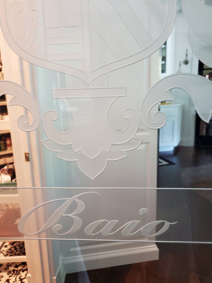 Scott Baio On Twitter For Those Who Have Asked About The Custom 3d Etched Glass Pantry Door Renee Had Made Https T Co Hp6s2fxbto In Palm Springs Made Our Door In About 2 Months They