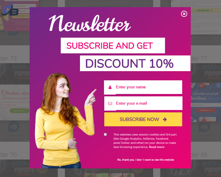 Doerchana's tweet image. #Popup #optin is the best way for lead collecting. You can convert your visitors to clients through #optin_form.
Have A Look:- bit.ly/2N1Zv7z

#Popupform #PopupOptin #elementor #popupFormMailchimp #WordpressDeveloper #Flynn #hobi #PopupBuilder #popupCreator #ElementorPro