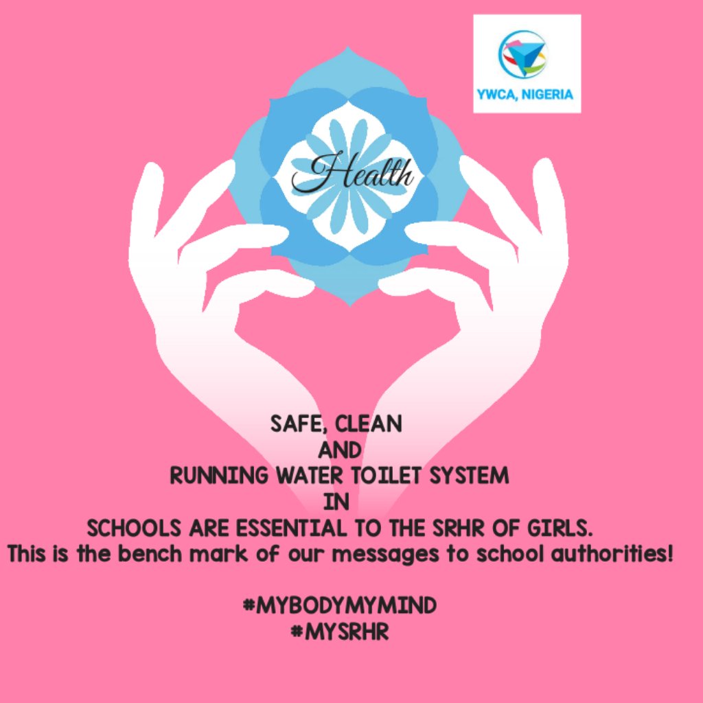 NigeriaYWCA's tweet photo. In Nigeria, our youth champions advocate for safe and healthy toilet environments especially in schools.

@worldywca 
#MyBodyMyMind 
#MySRHR
#RightByHer https://t.co/r2BNPwqWNf