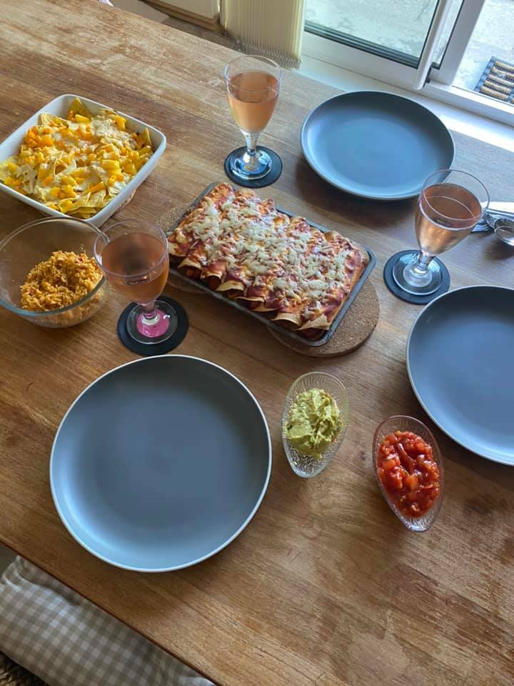 Beth made us dinner....... she’s a good girl ❤️