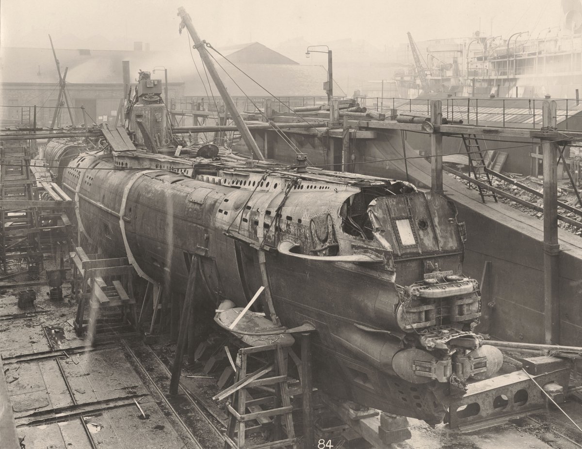 TWArchives's tweet photo. These astounding photographs of G for German U-Boat 110 are some of our favourites.
The U boat was scrapped by #SwanHunters in 1918 after being scrapped and salvaged off the North-East Coast.
See more at https://t.co/lJvY5zFz2g
#ArchiveZ https://t.co/2trgkmvRWM