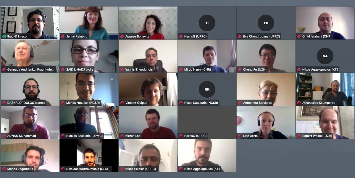 The consortium of the <a href="/TrackandKnow/">Track & Know</a> project just finished up their three-day online meeting. Plans are made to achieve the final milstones of the project.  
<a href="/EU_H2020/">Horizon 2020</a> #Mobility #BigData