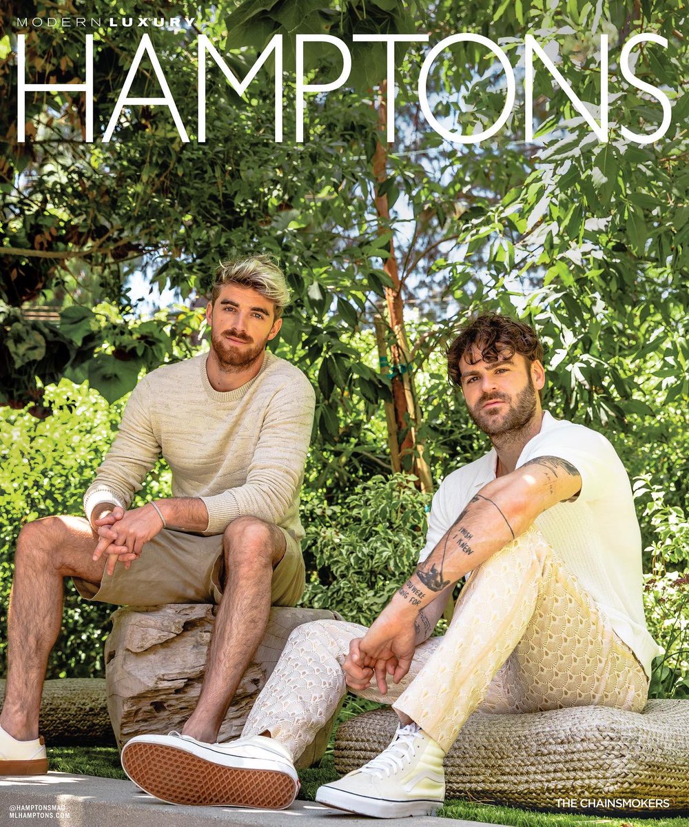 RealDaniloLewis's tweet image. Cover boys! 📷 : by me 😊❤️🙌🏼 @HamptonsMag @TheChainsmokers