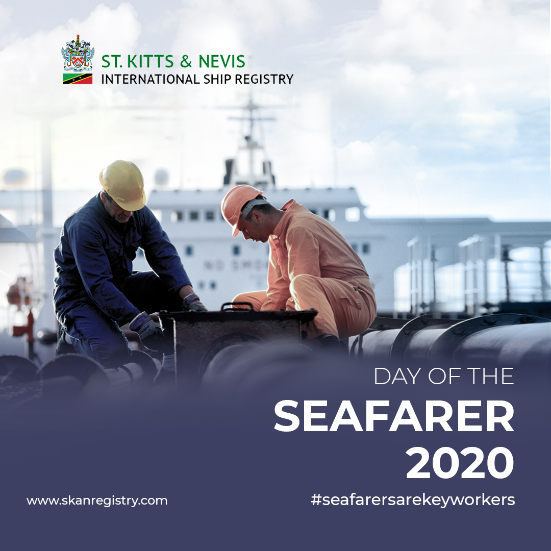 SKANRegistry's tweet photo. We're delighted to support @IMO #SeafarersAreKeyWorkers campaign by donating $5 from every new provisional registration from today until the end of the year, to @FlyingAngelNews  to support and thank our seafarers who kept medical provisions and trade flowing internationally. https://t.co/7H9hEqBqgy