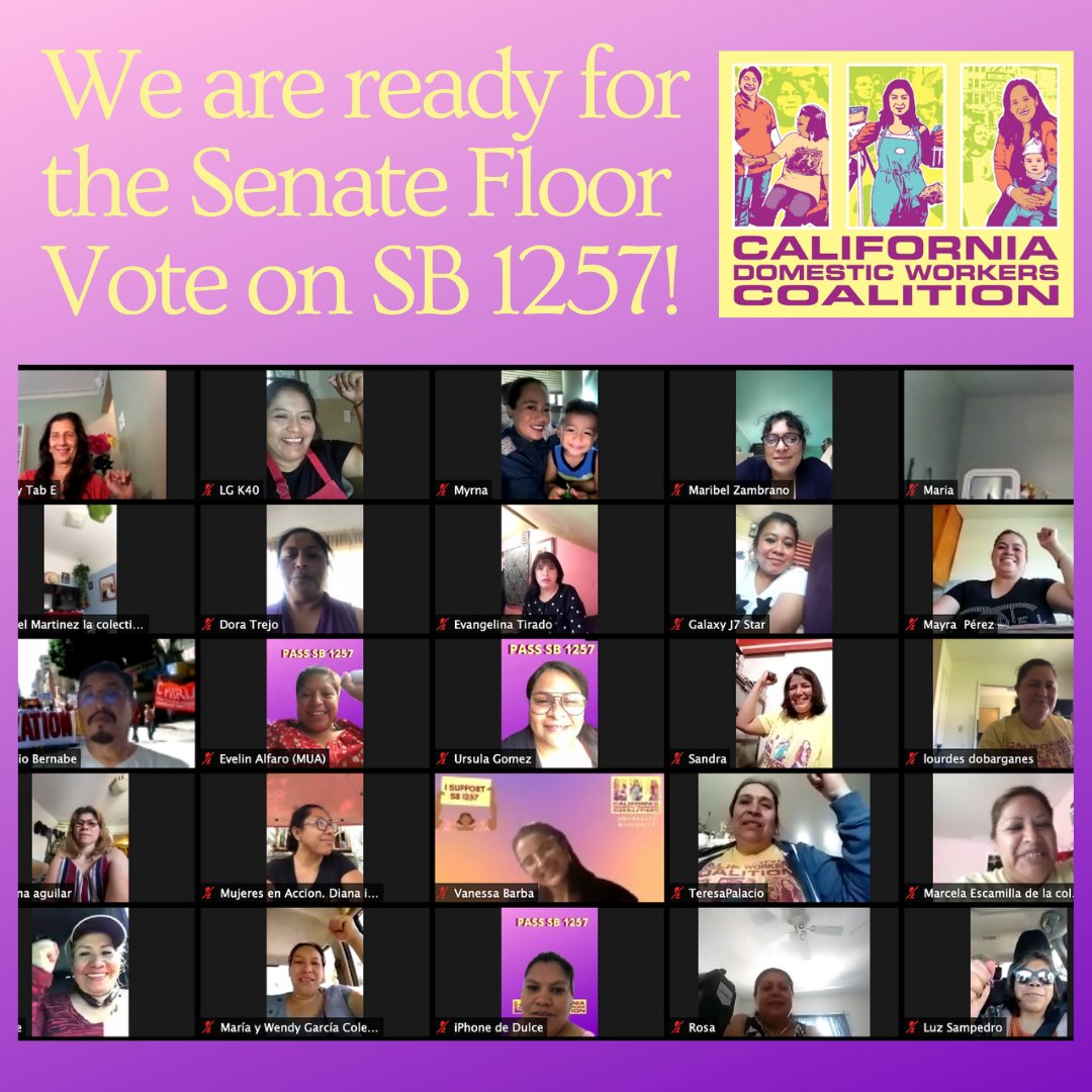 Today 75 of us gathered to watch the Senate Floor Session with less than 24 hr notice. We will be back tomorrow to watch and celebrate the vote. #MyHealthMyDignity #SB1257 <a href="/SenMariaEDurazo/">Senator María Elena Durazo</a>