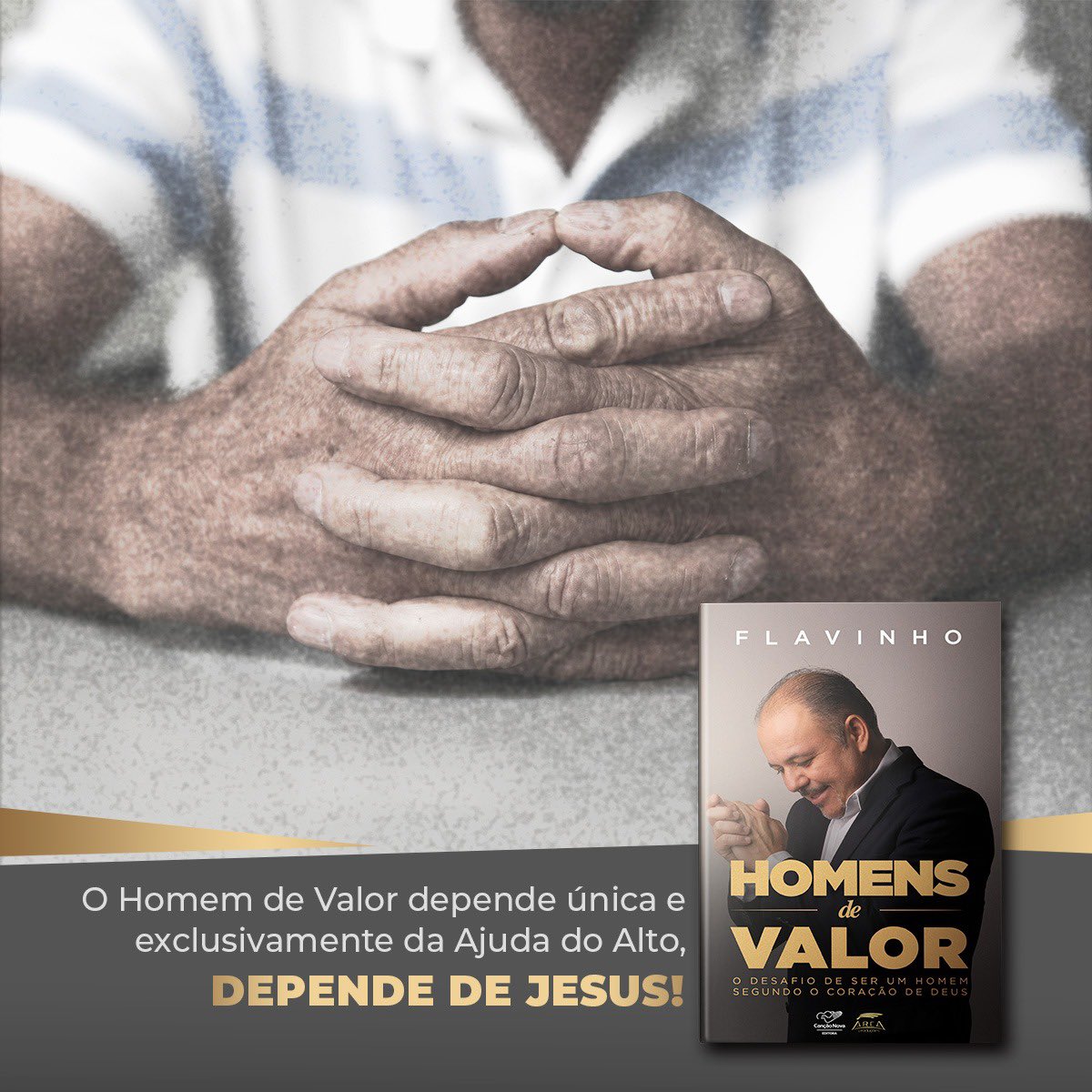 flavinhocn's tweet photo. LANÇAMENTO | Já está disponível meu novo Livro HOMENS DE VALOR - O desafio de ser um homem segundo o coração de Deus! Acesse https://t.co/bw2XDGW2hy e adquira o seu! @lojacancaonova @editoracn #homensdevalor https://t.co/ojLHpwIvHJ