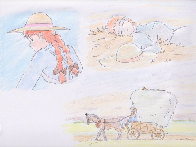 赤毛のアンのtwitterイラスト検索結果 古い順