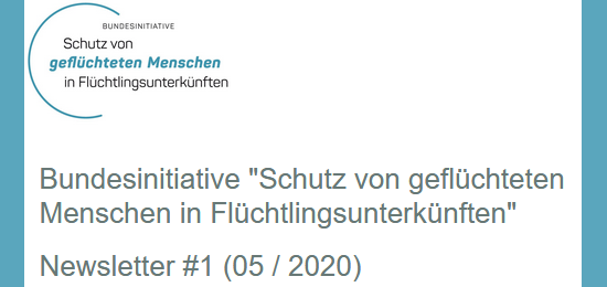 BFEGefluechtete's tweet photo. NEU | Vierteljährlicher Newsletter der Bundesinitiative "Schutz von geflüchteten Menschen in Flüchtlingsunterkünften" ➔ https://t.co/7GPb0xQCb9 | #LernOrtEngagement #Geflüchtete #Gewaltprävention #Gemeinschaftsunterkünfte #LeseFunde #BFE030M via https://t.co/fSKoN6qNlk https://t.co/HvZWxd7dKJ