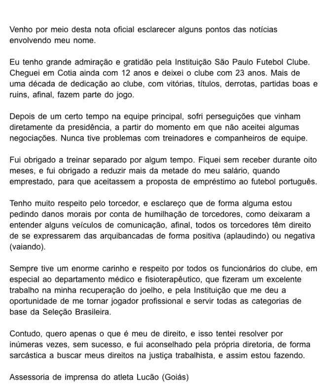 Diretoria entende que no momento é melhor emprestar o jogador do que vender