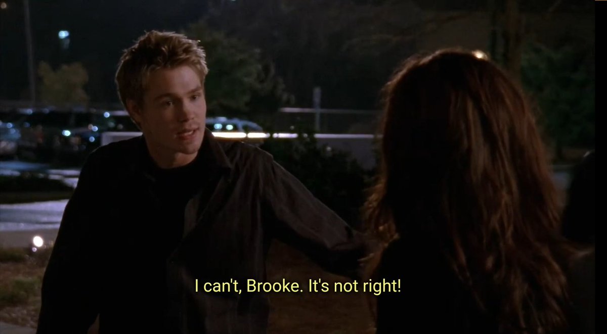 3x17:Brooke doesn't get Lucas at all.