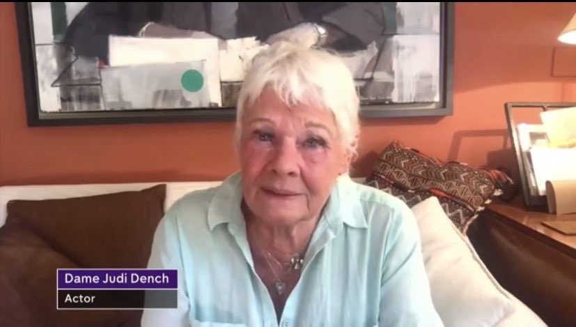 Nailed the wall color pillows. Art. Always a pro. Best M ever. 9/10 #damejudidench