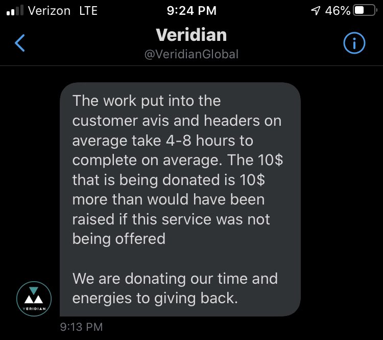 Then when asked by another designer (not me) why they were profiting they responded with this: