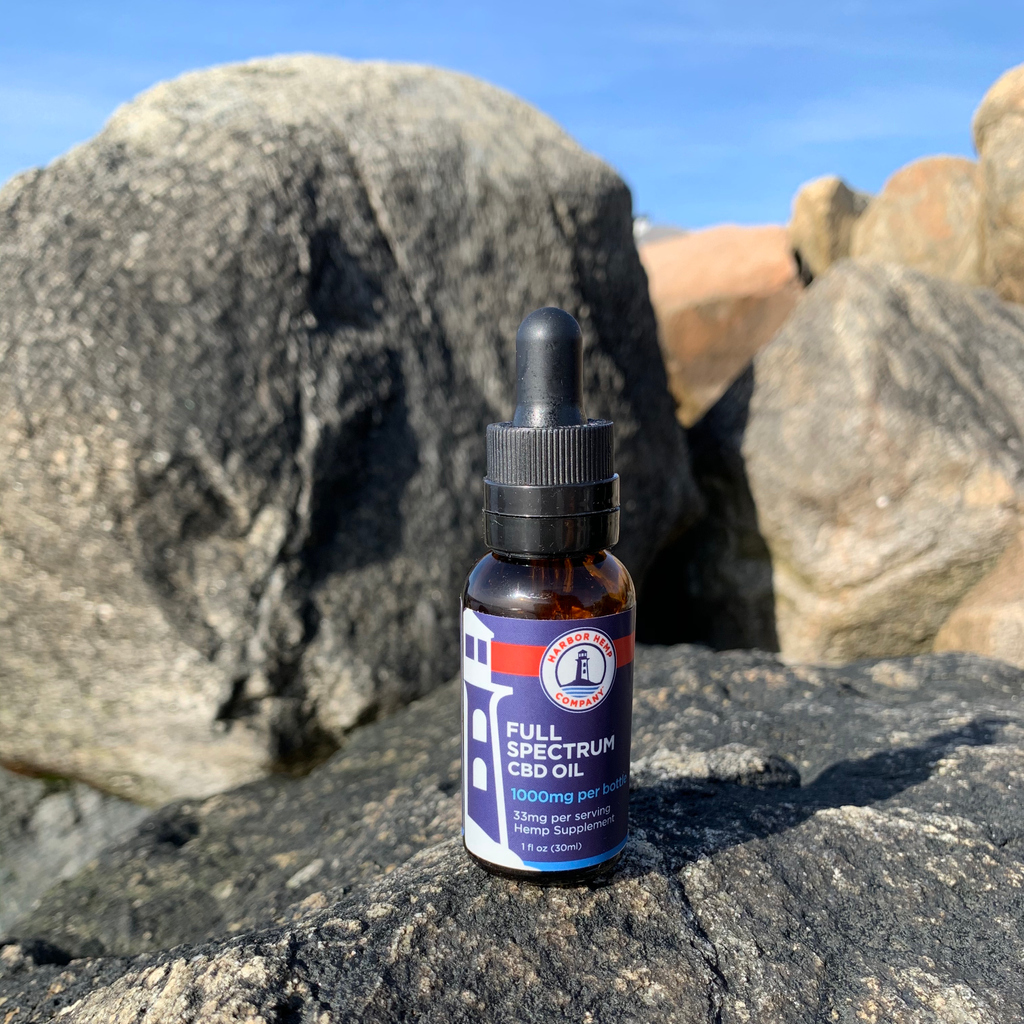 Have you tried our best-selling 1000mg Full Spectrum CBD Oil? With 33mg of CBD per serving, it's great for everyday use. 

SHOP NOW: harborhempcompany.com/product/full-s…
⁠
#navigateyourowncourse #harborhemp #cbdoil #cbdhemp #fullspectrumoil #connecticutmade #connecticut #newengland