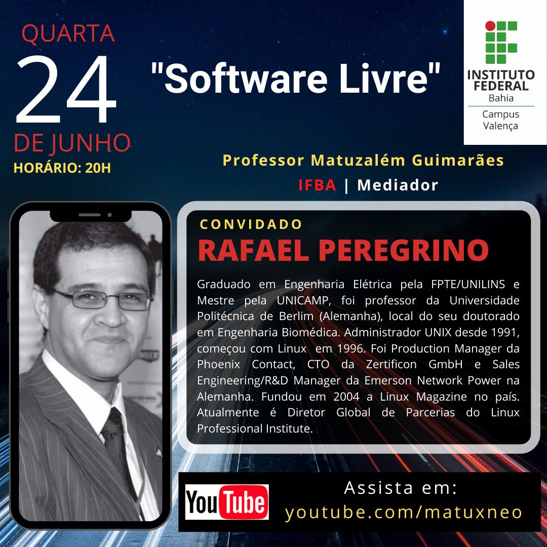 Para assistir, basta entrar em: youtube.com/matuxneo
