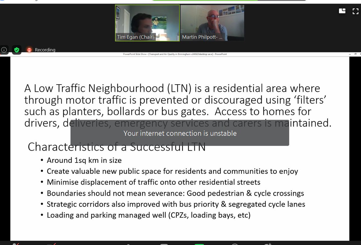 What does success look like for  #LowTrafficNeighbourhoods?
