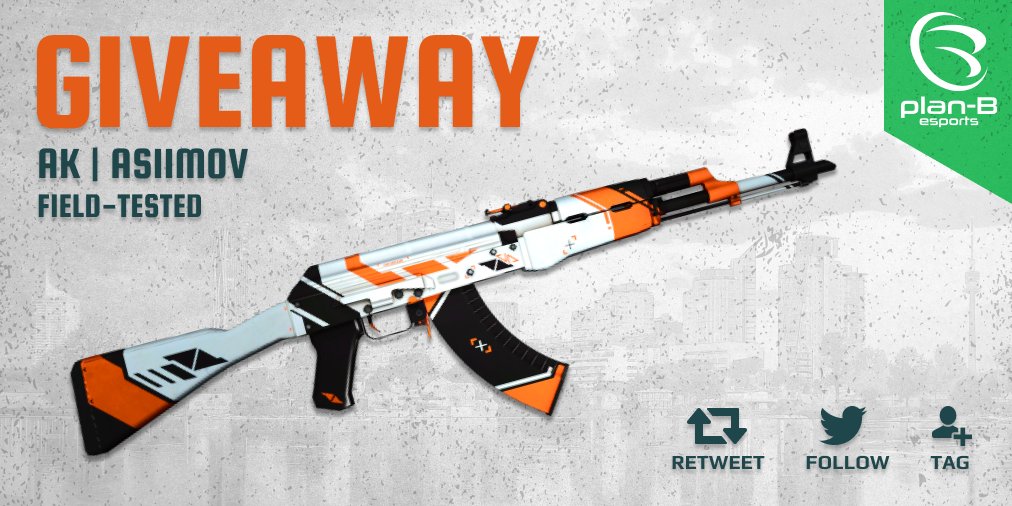 Hecle01's tweet photo. ☘️#Giveaway☘️

Nach all dem Twitter Drama hau ich meine AK-47 raus um der Community was Gutes zu tun! ☺️ 

Zu gewinnen: AK-47 Asiimov (FT)

✅Follow @ClemensClaussen 
✅Follow @planBesports 
✅Retweet this tweet
✅Tag a friend

☘️#CSGOGiveaway #CSGOSkins  

Ende: 8.07.20! https://t.co/8PlO2NGHMi