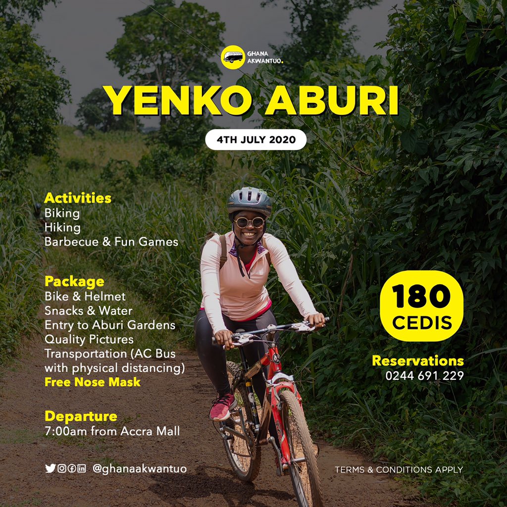 MoveWithPhish's tweet photo. Only 13 slots left. 😅
You need to deposit only Ghc100 to secure your slot.
For reservations, DM @GhanaAkwantuo or WhatsApp 0244691229. #YenkoAburi https://t.co/84CnfpdQXA