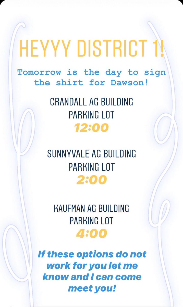 Come on out if you can!!