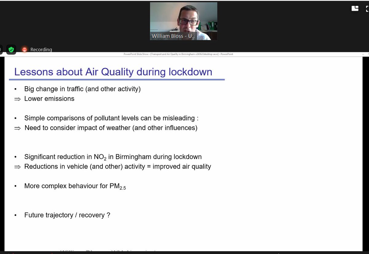 Bill's closing summary ...