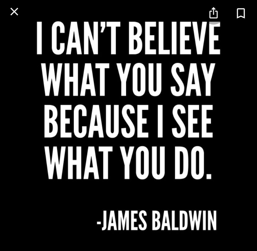 Just because you post BLM does not mean you believe it. Make sure your actions match your words!