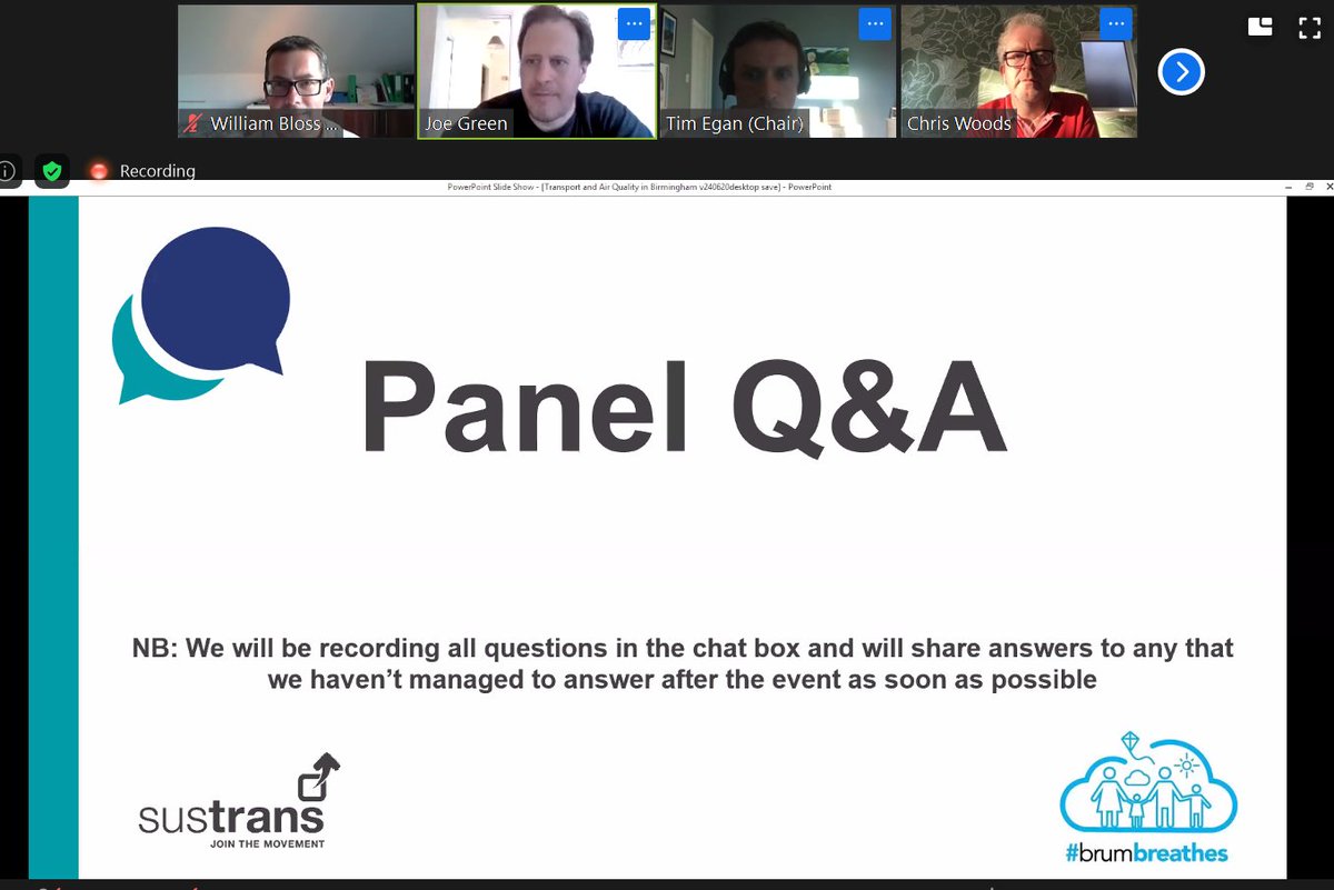 . @joe4greentravel of  @bhamconnected emphasises the commitment of  @BhamCityCouncil to building buy-in to the changes planned to enable safer walking and cycling as we return to daily life when lockdown lifts.