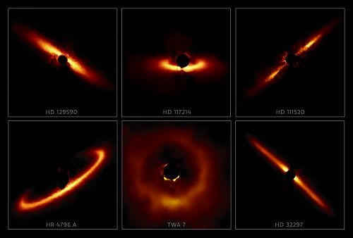 Gemini Planet Imager (@planetimager) on Twitter photo Those are snapshots from the largest collection of sharp, detailed images of dusty debris disks around young stars. The images captured by Gemini <a href="/PlanetImager/">Gemini Planet Imager</a> illustrate the variety of shapes and sizes that stellar systems can take during their infancy. buff.ly/37VRsCO Those are snapshots from the largest collection of sharp, detailed images of dusty debris disks around young stars. The images captured by Gemini <a href="/PlanetImager/">Gemini Planet Imager</a> illustrate the variety of shapes and sizes that stellar systems can take during their infancy. buff.ly/37VRsCO