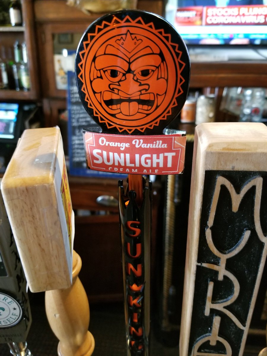 gersthausevv's tweet photo. On tap now: @SunKingBrewing Orange Vanilla Sunlight, and @devilstrumpet #tryn2Bcool! @EvvBeerClub @craftroadsbev @DrinkIndiana @IndianaOnTap https://t.co/u4DlUGABCb