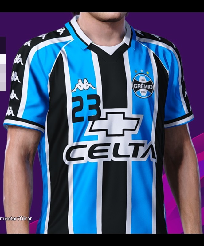 camisa do gremio 2000