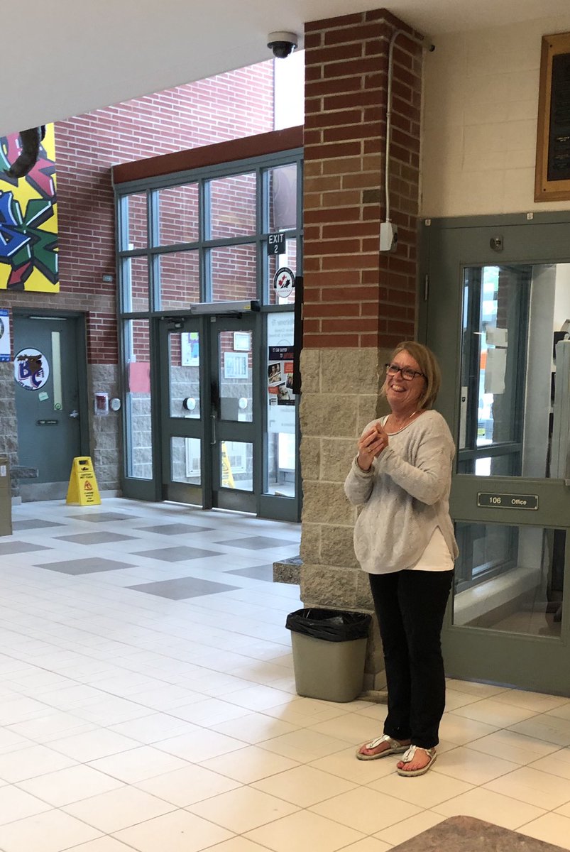 BCSSnews's tweet photo. It’s hard to say goodbye to our favourite people but so happy to have had the opportunity to work with these Kodiaks! Congrats on your retirement Sue!🎉 Best wishes at CCI,Terry!🦉 #bearcreekproud ⁦@SCDSB_Schools⁩ ⁦@umap03⁩ https://t.co/24BoR1vgyS