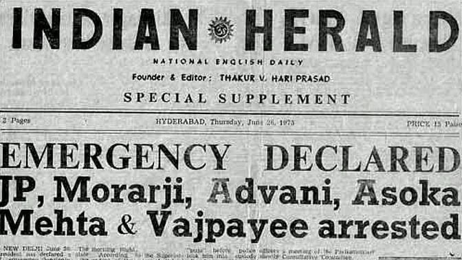 Indira believed that it was the RSS that provided all the logistic support to the movement launched by JP in Bihar & Gujarat.Therefore, even before  #Emergency was declared, she was planning to ban it. 2/5