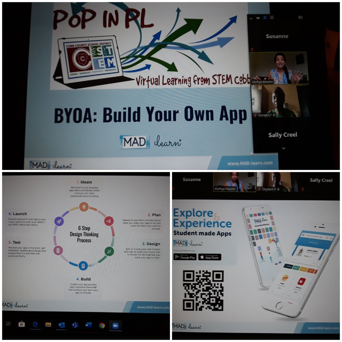 susannecoulter3's tweet photo. So many great ideas from app building #PopInPL this afternoon. Thanks @AlefiyaEdu @MADLearn @STEMcobb https://t.co/otthkns0wJ