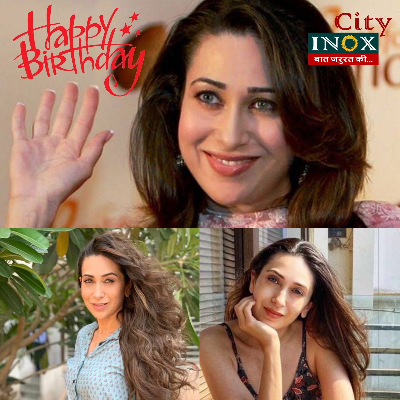 City Inox Bollywood: Happy Birthday Karisma Kapoor... 