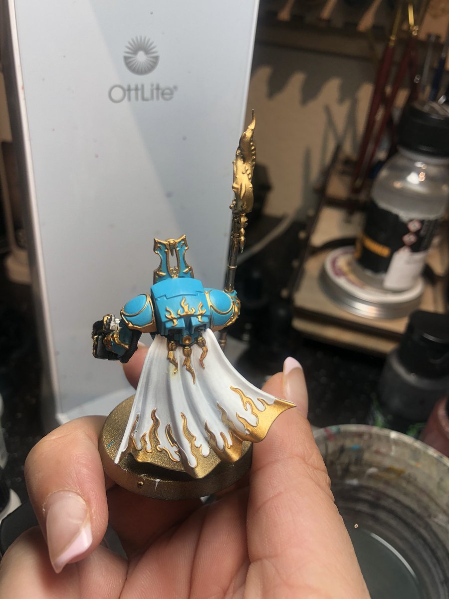 Metalhead_Minis's tweet photo. Thx to those who joined us for #metalmornings we had a great time on some #thousandsons #wipwednesday #PaintingWarhammer #WarhammerCommunity #Warhammer40K #TwitchStreamers https://t.co/5lV2VghoRY https://t.co/dG3oiBYzK9
