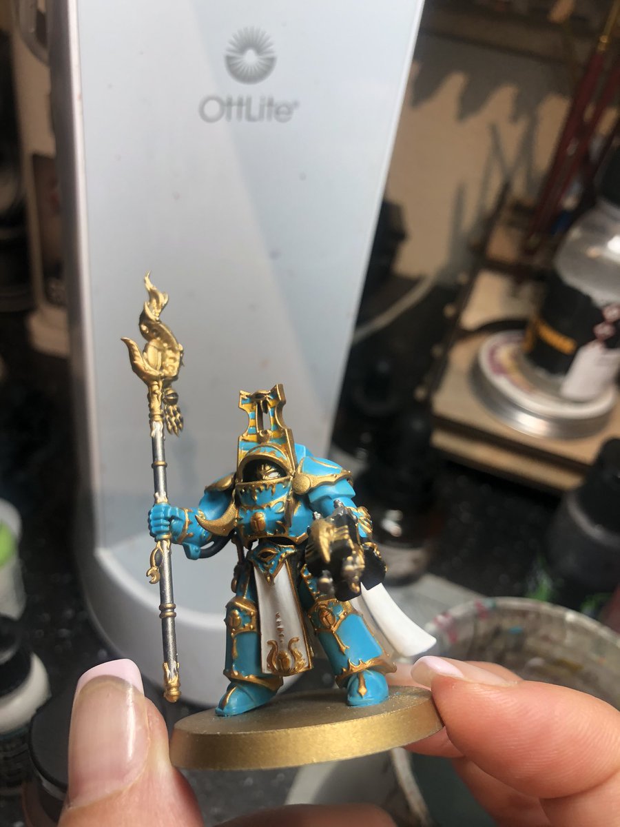 Metalhead_Minis's tweet photo. Thx to those who joined us for #metalmornings we had a great time on some #thousandsons #wipwednesday #PaintingWarhammer #WarhammerCommunity #Warhammer40K #TwitchStreamers https://t.co/5lV2VghoRY https://t.co/dG3oiBYzK9