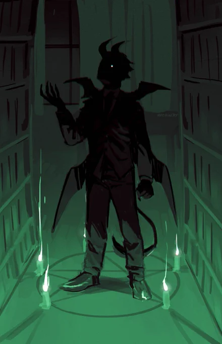 when u a demon but u have feelings 