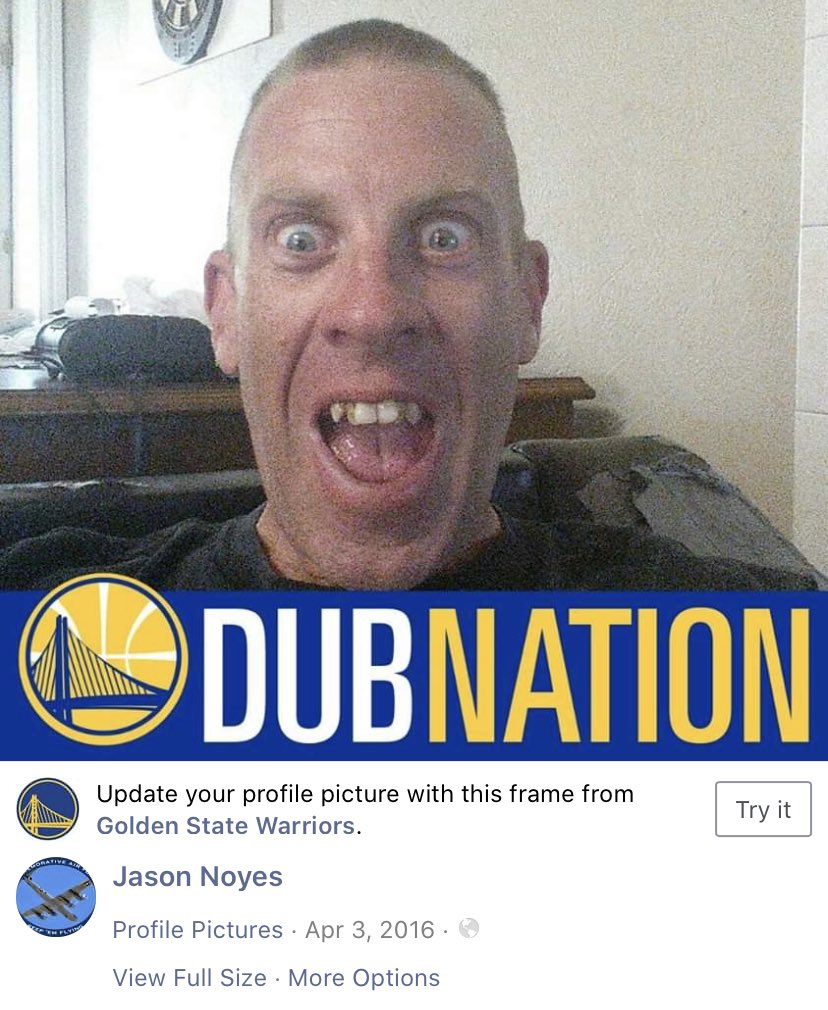 Jason Noyes is apparently a big Warriors fan. He also believes “false corona19 crap is a big hoax” wants the NBA to get out of the USA.  #JasonNoyesIsRacist