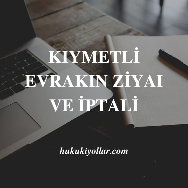 Kıymetli evrakın ziyaı ve iptali ile ilgili yazımıza internet sitemizden ulaşabilirsiniz 👉🏻 hukukiyollar.com/582-2/ #kıymetlievrak #ticarethukuku #evrakıniptali #evrakınziyaı #hukukiyollar