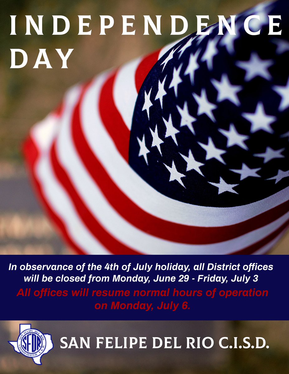 SFDRCISD tweet media