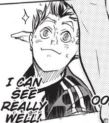 dorkuto's tweet photo. how bokuto just sparkles when he gets a perfect view is beyond adorable https://t.co/sN27IYLZX3