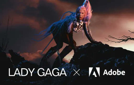 ExAdobeMarc's tweet photo. Share creative designs on Instagram or Twitter between now and July 21st with #LadyGagaxAdobe. Show us what it looks like to you using your favorite Adobe creative apps and you could win $10,000 and a signed copy of your work.
https://t.co/khSiJLSP6z https://t.co/Dtuctar90c