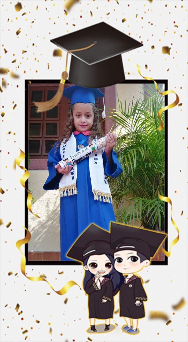 MARYANDRICOLMEN's tweet photo. Mi niña Rumbo a 1er Grado 
Felicidades #Arantza https://t.co/8C623SNmVK