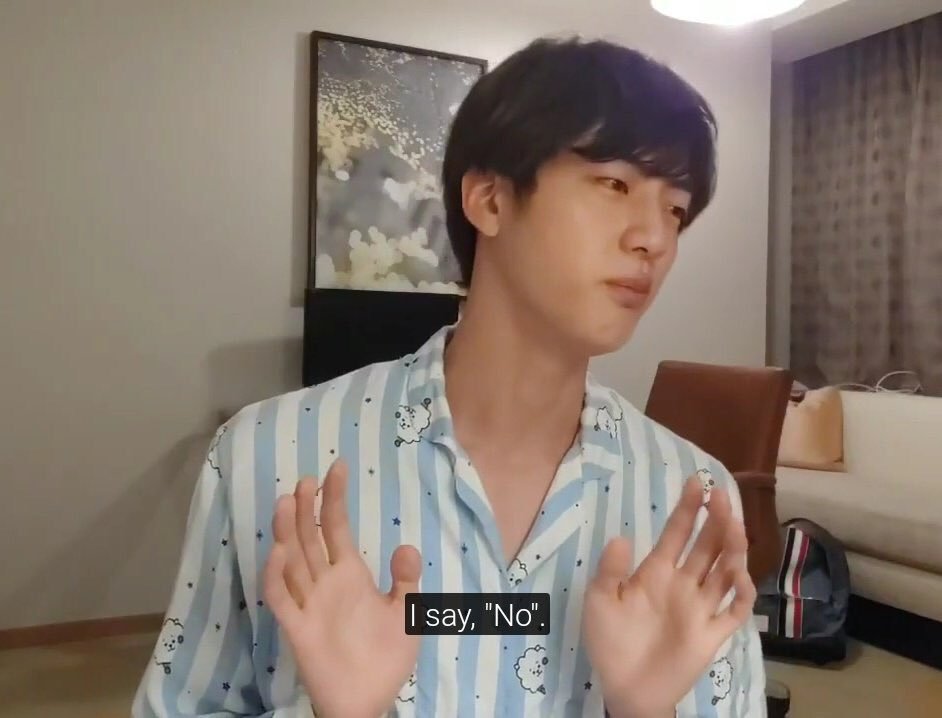 kim seokjin being a straight up comedian – a thread