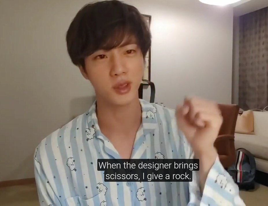 kim seokjin being a straight up comedian – a thread