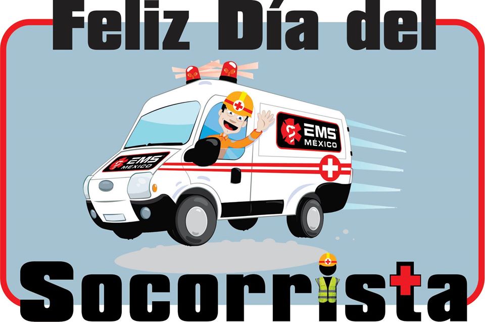 Feliz día del socorrista. De parte de todos los que formamos la familia <a href="/EMSMexico/">EMS México®</a> #TUM #TEM #EMT #Socorrista #Rescatista #Bombero #Paramédico #ProtecciónCivil #FelizDía #EMSMexico #SoloEMS #EMSMex