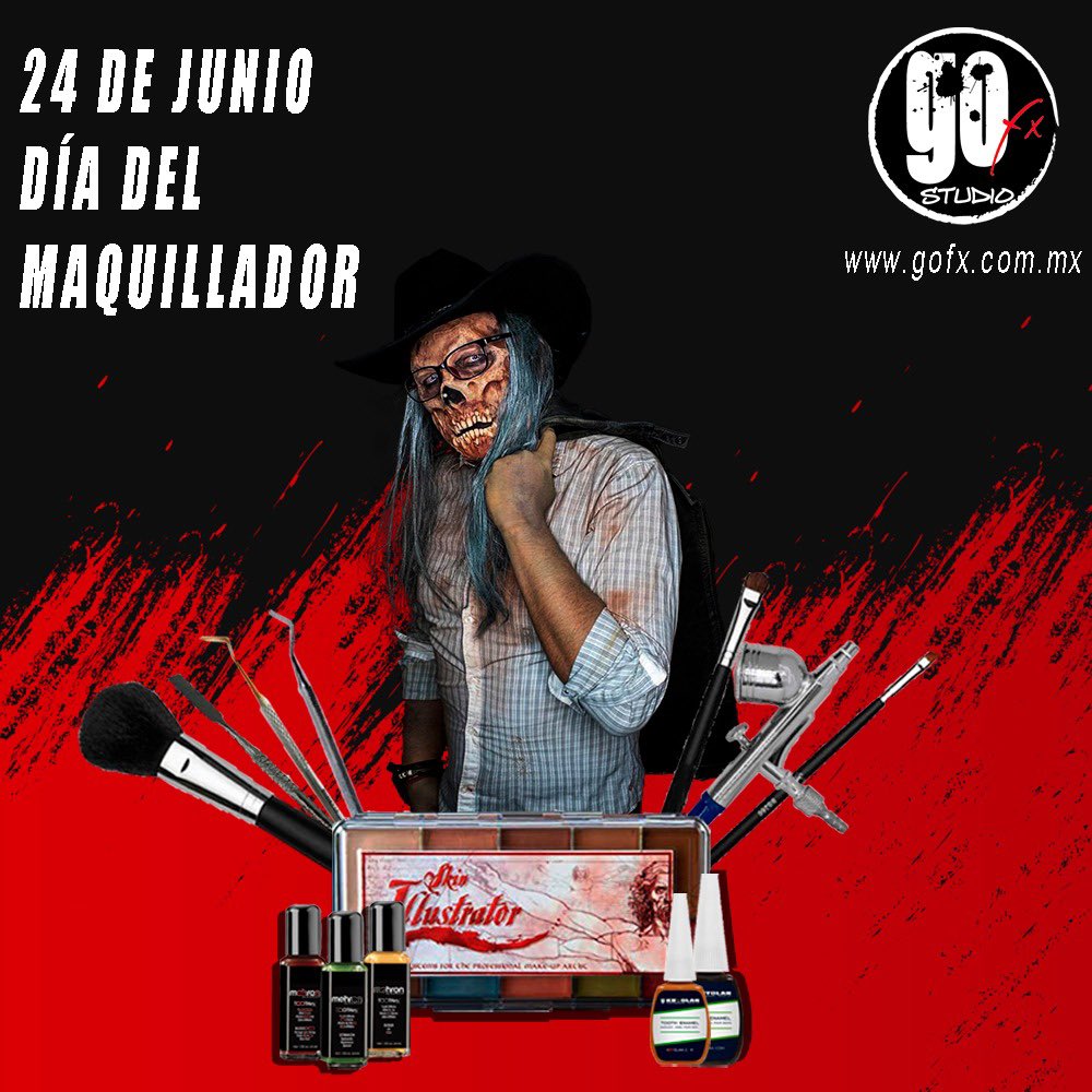 Gofxstudio's tweet photo. Go Fx Studio les desea a todos los colegas. 

💥¡Feliz día del maquillador!💥 

¡Abrazos!

#GoFxStudio #DiaDelMaquillador #fx #MakeupFx https://t.co/QYy59knyRB