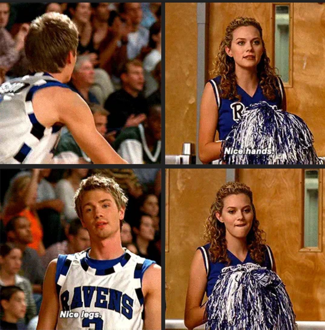 1x02: Already sharing insecurities, intimate details, veiled flirting. Endgame energy. "Your art matters. It's what got me here."